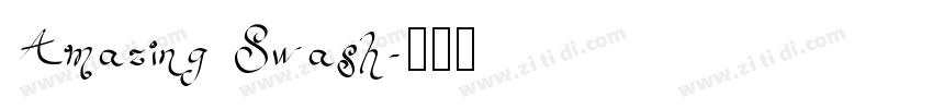 Amazing Swash字体转换